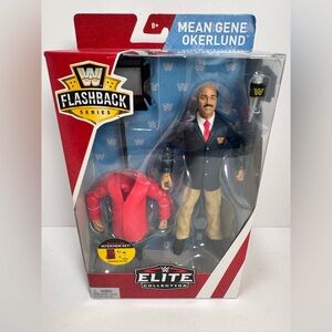 WWE Elite Flashback Mean Gene Okerlund Action Figure
